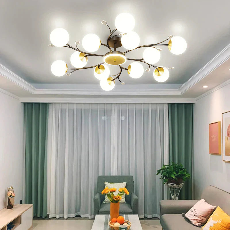 Nordic Living Room Lamp Simple Modern Atmosphere Luxury Ceiling