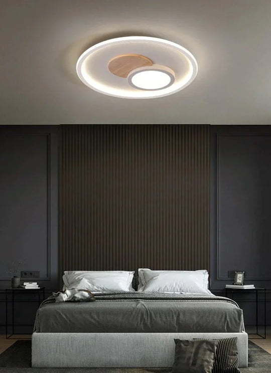 Led Nordic Fashion Creative Round Ceiling Lamp Ultra Thin