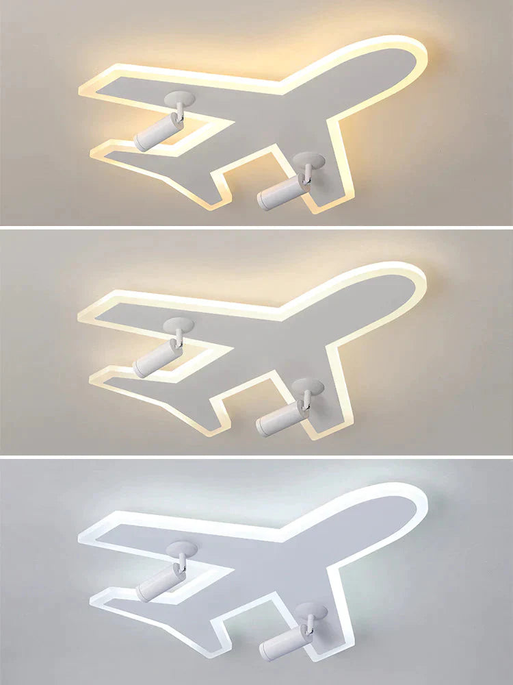 Children’s Room Airplane Lamp Creative Layout Bedroom Led Ceiling