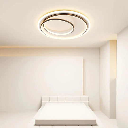 Master Bedroom Study Simple Modern Atmosphere Personalized Creative Led Room Ceiling Lamp