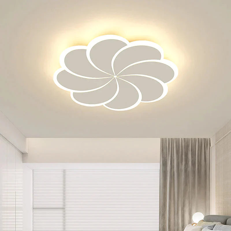 Led Living Room Lamp Simple Atmosphere Main Creative Personality Flower Hall Ceiling