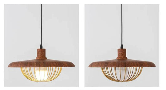 Creative Wood - Colored Flying Saucer Chandeliers Pendant