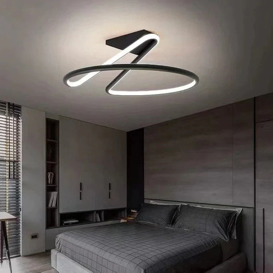 Light In The Bedroom Modern Minimalist Ceiling Lamp Creative Luxury