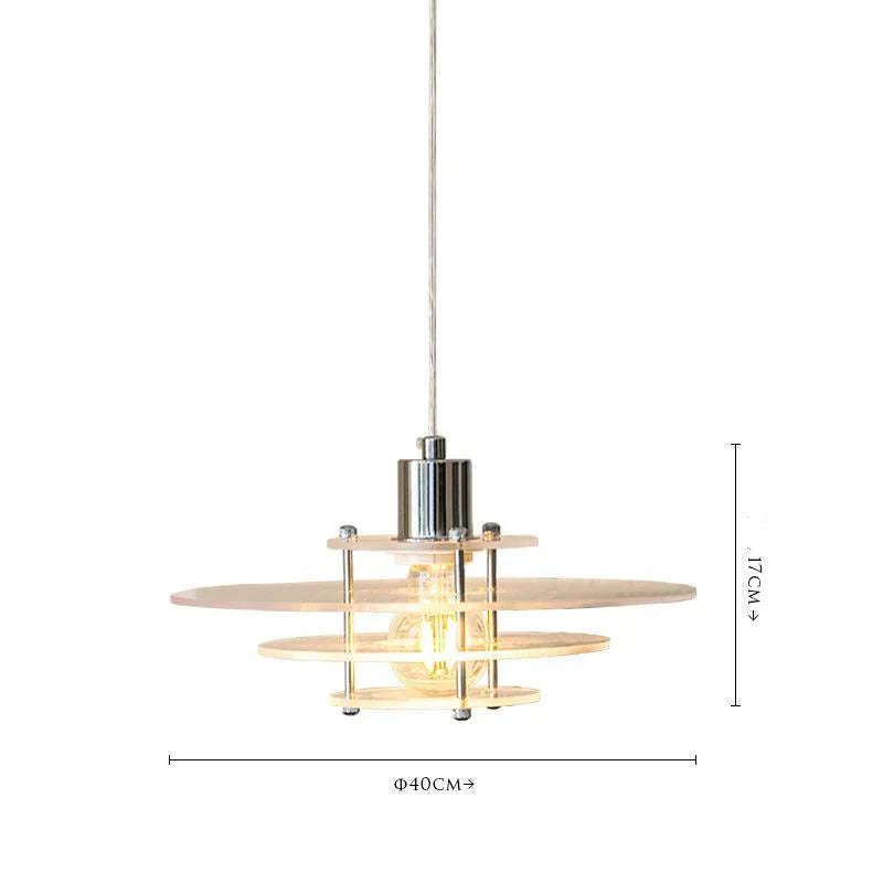 Nordic Post - Modern Creative Decoration Ph Chandelier Restaurant Bar Study Single Dia40Cm / Warm