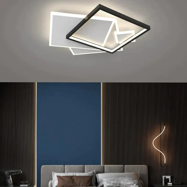 Creative Ceiling Lamp In Bedroom And Simple Lighting Living Room