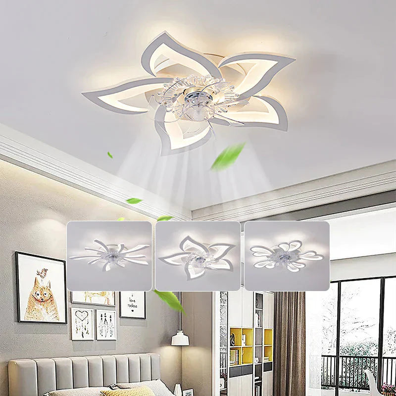 Simple Windmill Fan Light Nordic Living Room Ceiling