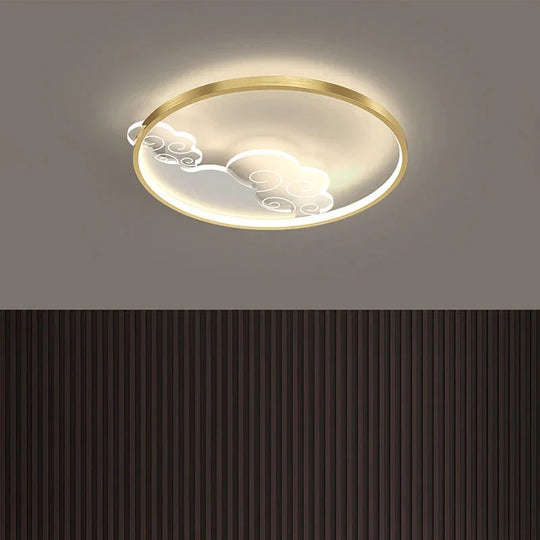 Living Room Lamp Ceiling Modern Simple Atmosphere Nordic Ultra - Thin New Bedroom