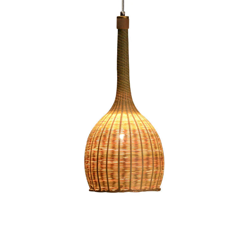 Bar Chandelier Homestay Personality Creative Hotel Restaurant Bamboo Lamps Pendant