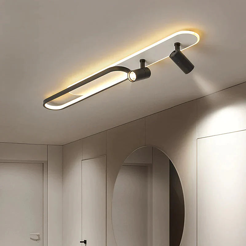 Living Room Led Ceiling Lamp Restaurant Tunnel Modern Simple Bedroom Cloakroom Porch Nordic Lamps