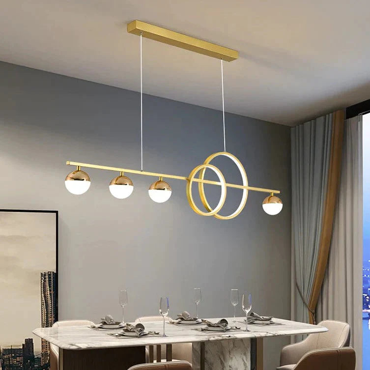 Dining Room Chandelier Minimalist Luxury Long Table Bar Lamps Pendant