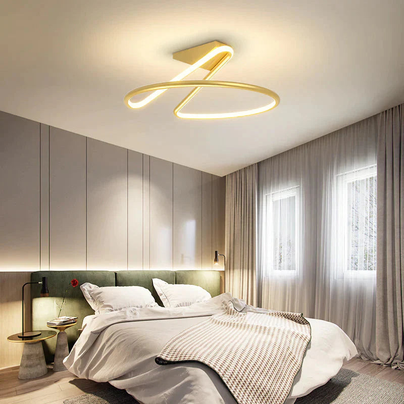 Light In The Bedroom Modern Minimalist Ceiling Lamp Creative Luxury