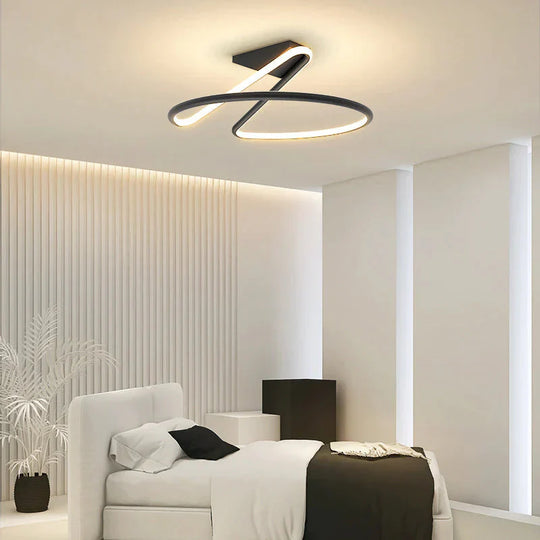 Light In The Bedroom Modern Minimalist Ceiling Lamp Creative Luxury