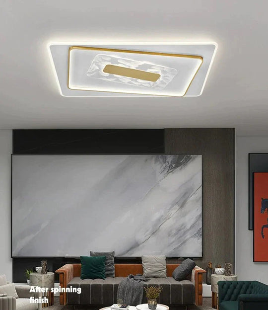 Living Room Ceiling Lamp Creative Feather Light Luxury Led Lamps