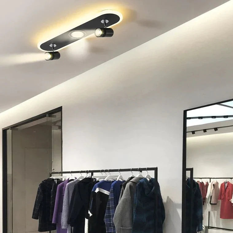 Creative Spotlight Led Ceiling Lamp Living Room Cloakroom Nordic Minimalist Strip