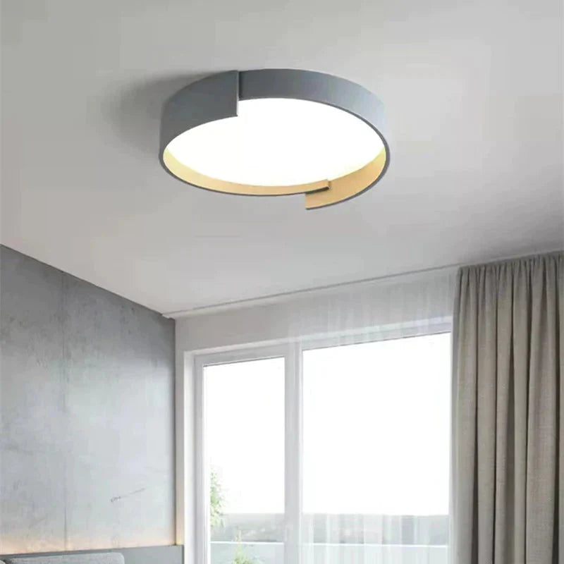 Simple Master Bedroom Lamp New Light In The Nordic Minimalist Study Ceiling Personality Creative