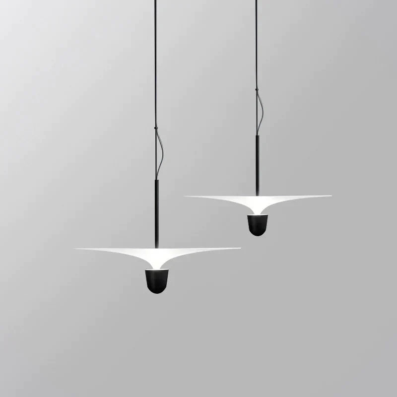 Minimalist Lamp Creative Personality Postmodern Light Luxury Ins Long Line Chandelier Pendant