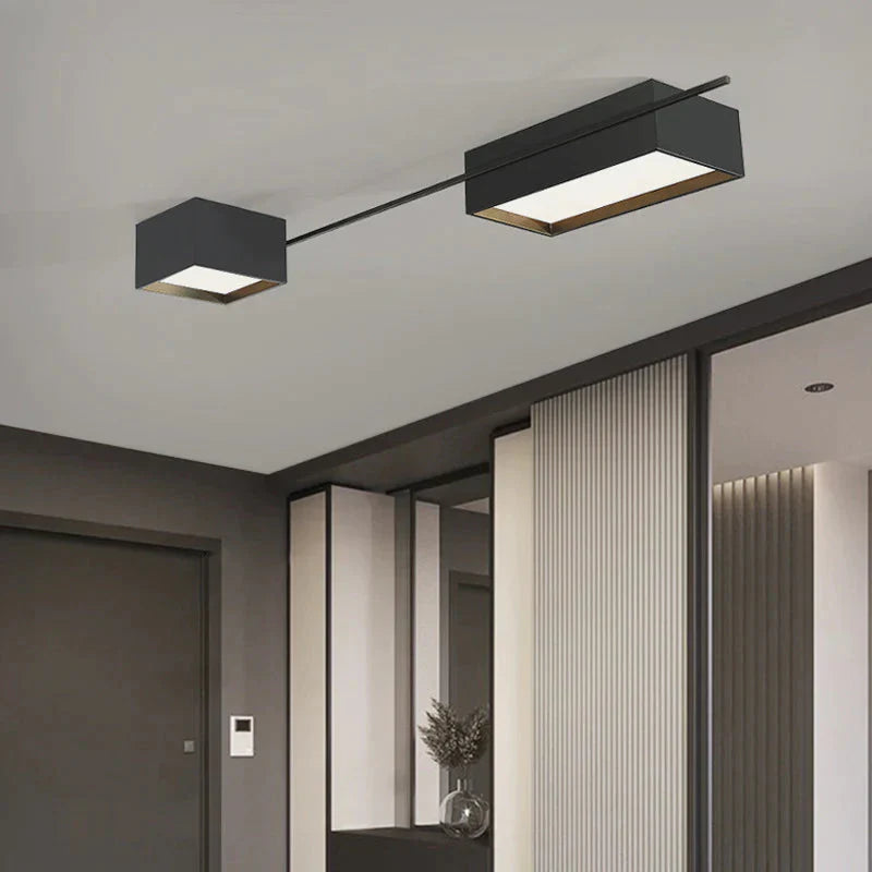 Dining Lamp Online Celebrity Office Study Main Lighting Nordic Luxury Square Led Living Room Ceiling