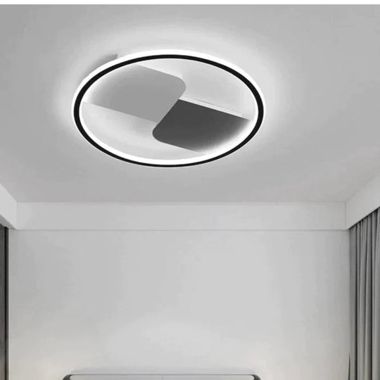 Ultra - Thin Square Ceiling Lamp For Living Room Master Bedroom