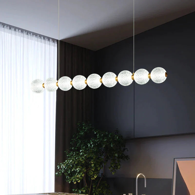 Nordic Restaurant Long Chandelier Minimalist Lamps Pendant