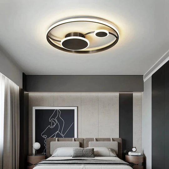 Modern Simple All Copper Bedroom Ceiling Lamp High Quality Led Acrylic Personalized Creative New