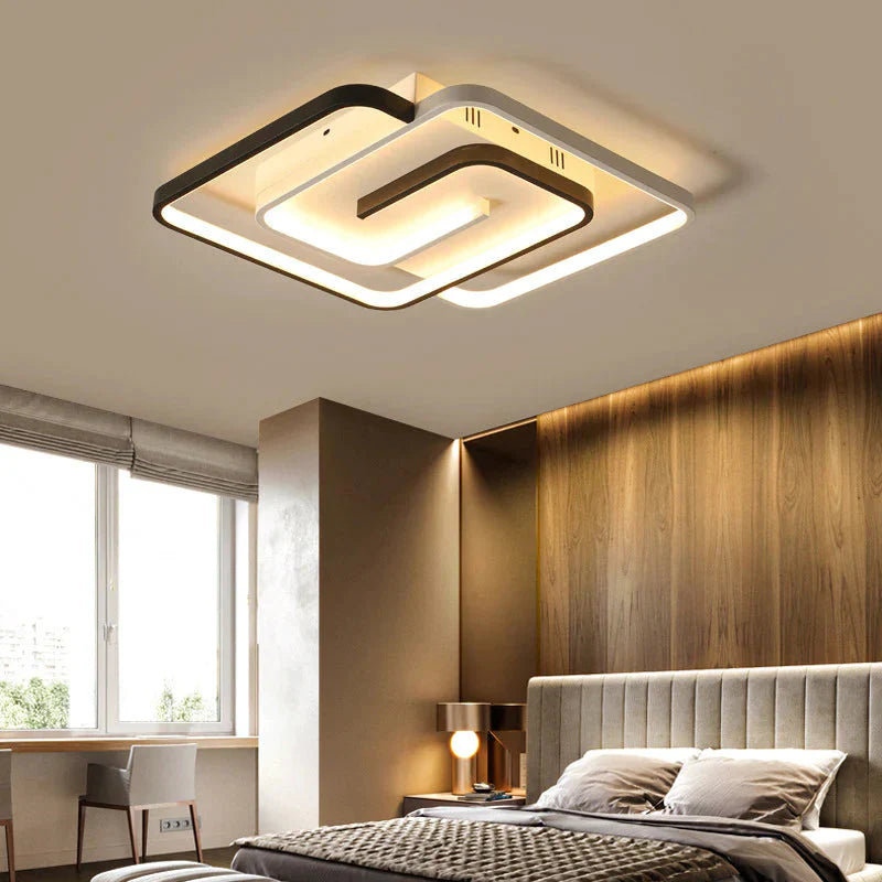 Main Room Lamp Modern Ceiling Atmospheric Household Living Creative L 45Cm / Warm Light