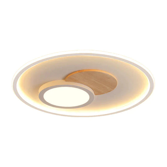 Led Nordic Fashion Creative Round Ceiling Lamp Ultra Thin