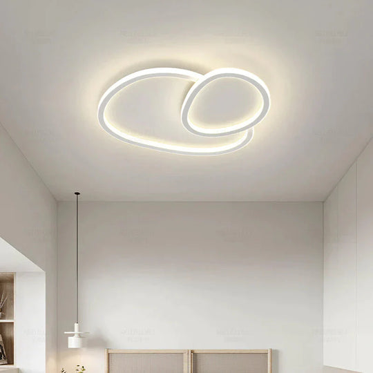 Simple Modern Atmosphere Master Bedroom Dining Room Lamp Minimalist Creative Combination Ceiling