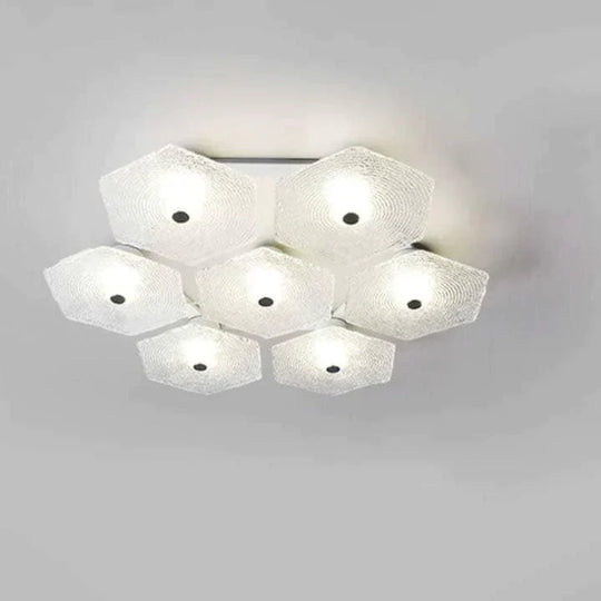 Nordic Living Room Ceiling Lamp Modern Simple Study Bedroom Creative Porch Aisle Glass Household