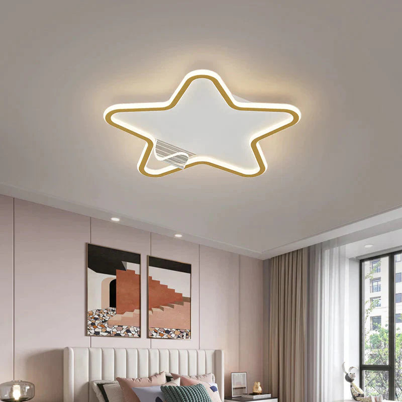 Simple Modern Bedroom Ceiling Lamp Light Luxury Led Whole House Living Room Gold Lighting