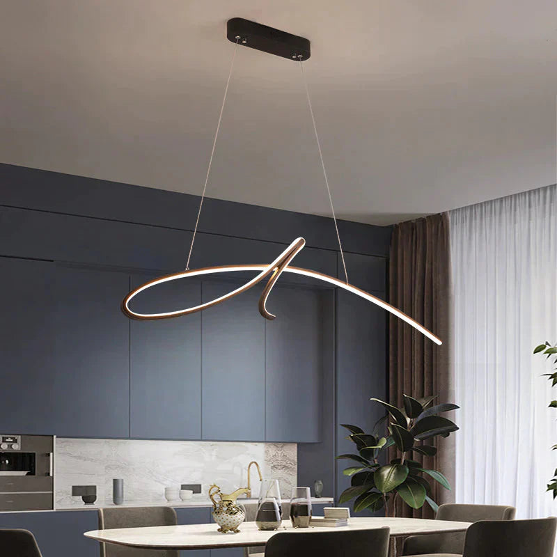 Hot Creative Modern Led Pendant Lights For Dining Room Living Bar Shop Hanging White Or Black Lamp