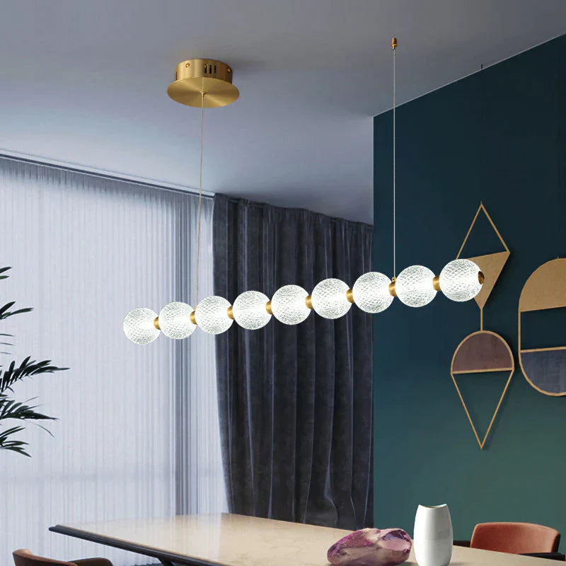 Nordic Restaurant Long Chandelier Minimalist Lamps Pendant