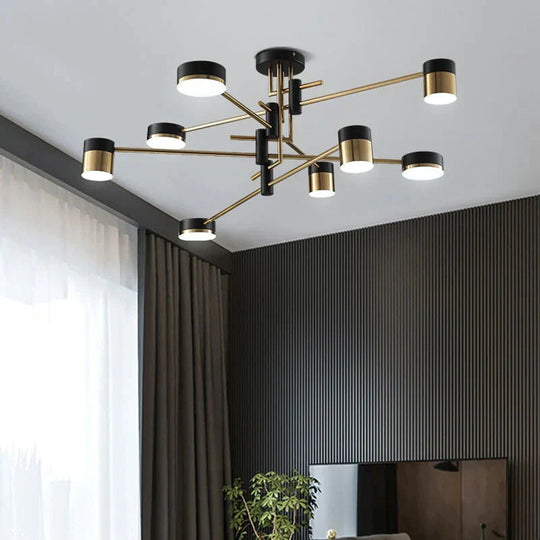 Living Room Light Luxury Bedroom Chandelier Modern Minimalist Hall Household Lamps Pendant