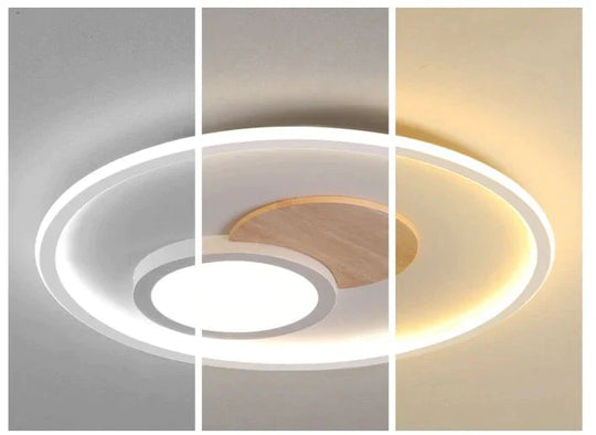 Led Nordic Fashion Creative Round Ceiling Lamp Ultra Thin