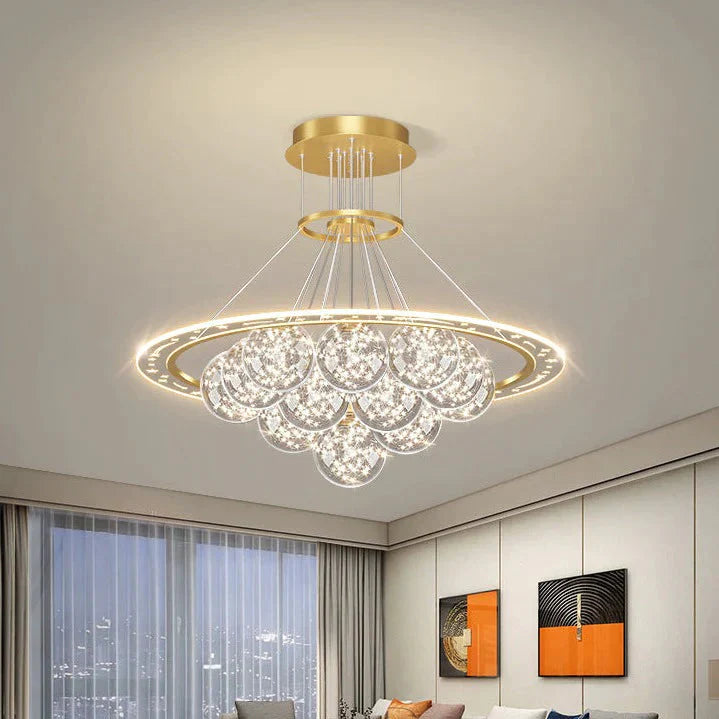 Simple Modern Atmospheric Hall Lamp Luxurious And Creative Chandelier In Mantianxing Restaurant