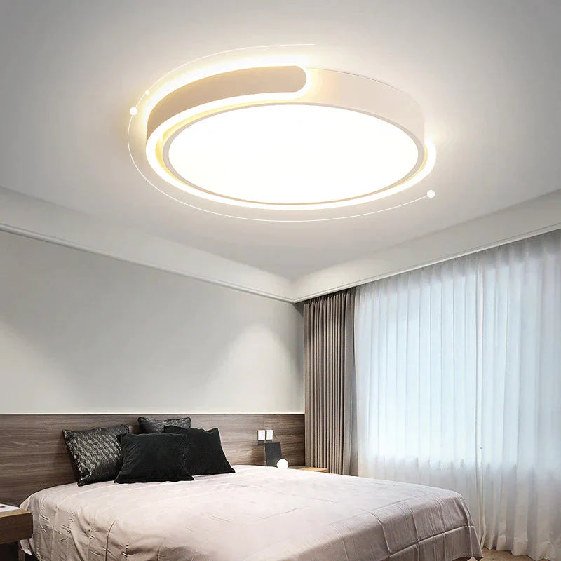 Bedroom Ceiling Lamp Warm Romantic Round Room Master Second Simple Modern Study Lamps