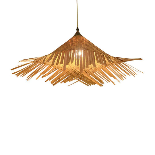 Bamboo Chandelier Home Stay Lamp Pendant