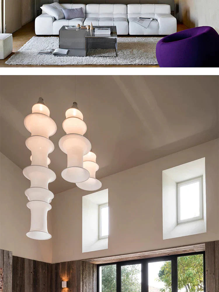 Villa Living Room Staircase Combination Model Designer Creative Personality Bedroom Art Strip