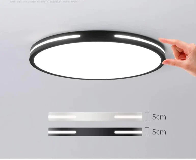 Led Ceiling Lamp Round Bedroom Living Room Modern Simple Corridor Balcony