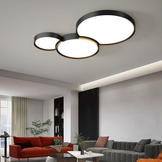 Nordic Decor Living Room Led Chandeliers Modern Minimalist Atmospheric Ceiling Lights Lighting