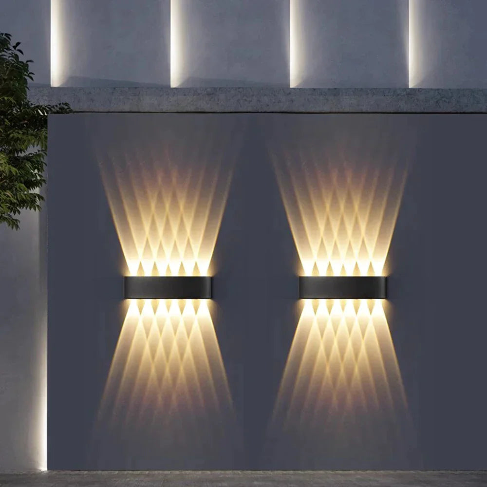 Outdoor Waterproof Wall Lamps Bedroom Living Room Lights Aluminum Decorative Lighting Exterior Lamp