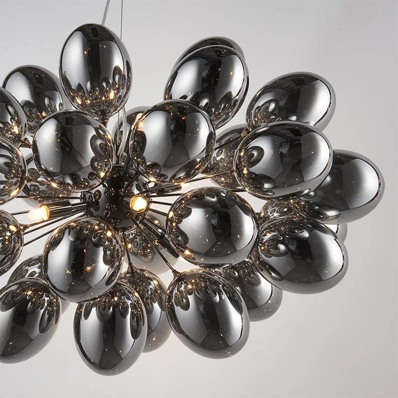 Nordic Post - Modern Grape Shaped Glass Chandelier Luxury Home Decoration Lighting Living Room