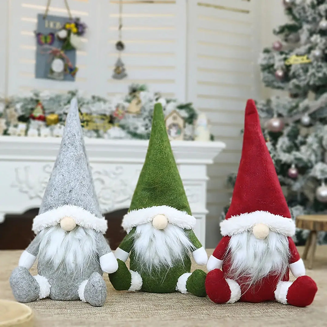 Christmas Faceless Doll Gnome Merry Decorations For Home Cristmas Ornament Xmas Navidad Natal New