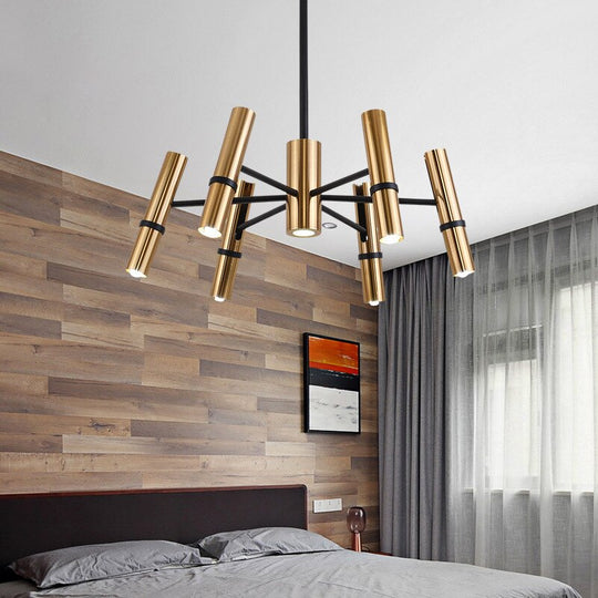 Modern Led Pendant Lamp Gold Nordic Lighting Hanging Fixture Creative Dinning Living Bedroom Indoor