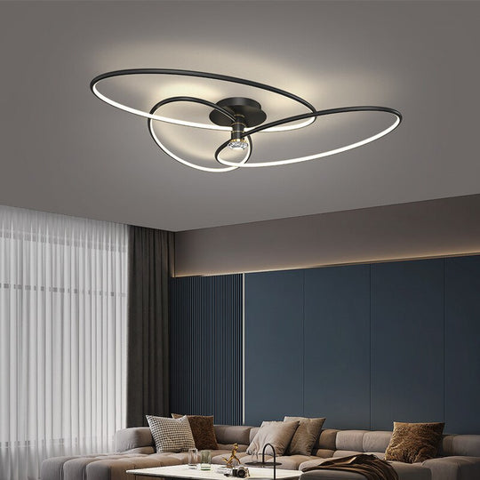 Postmodern Nordic Creative Rotatable Living Room Ceiling Light Ceiling