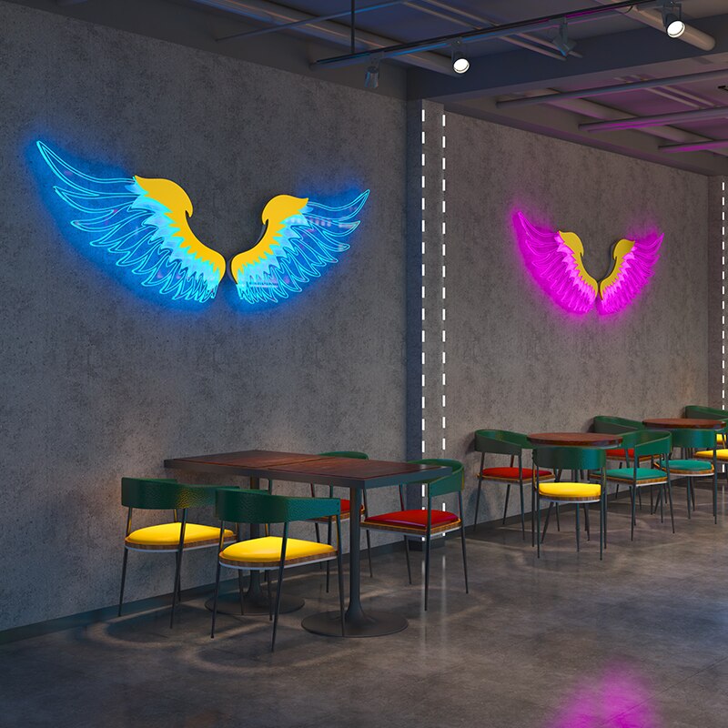 Stage Decoration Wall Lamps Personality Restaurant Bar Ktv Background Modeling Colorful Lamp