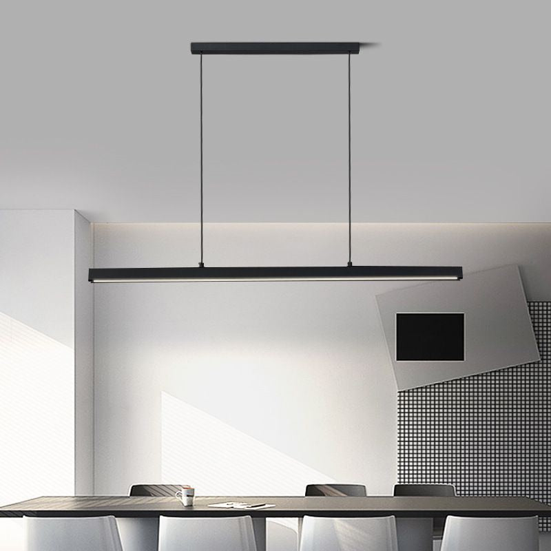 Minimalist Led Long Bar Pendant Light For Dining Room Kitchen Pendant Light