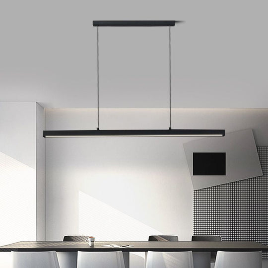 Minimalist Led Long Bar Pendant Light For Dining Room Kitchen Pendant Light
