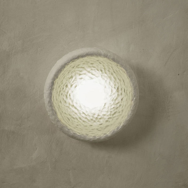 Japanese Style Wabi Sabi Indoor Wall Lamp: Retro Bedroom Bedside Sconce Wall Lamp