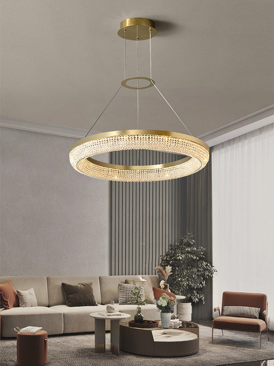 Hanna - Luxury Crystal Chandelier For Living Room Dining Pendant Light