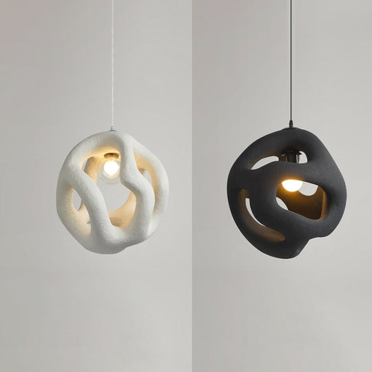 Nordic Modern Design Wabi Sabi Led Pendant Lights Chandelier Restaurant Bar Home Decor Bedroom